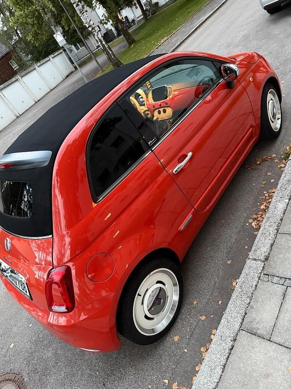 Gebraucht Fiat 500C 86 PS (63 kW) 2017 Orange Cabrio