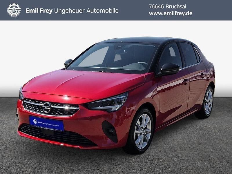Kardio rot metallic/dach karbo Gebraucht 2024 Opel Corsa Limousine | 18.990 € (Fairer Preis) - Bild 1/3