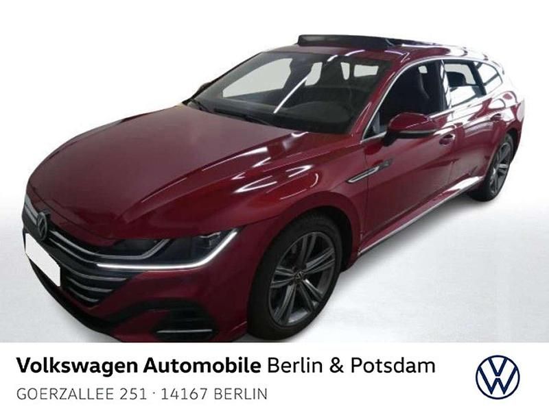 Kings red metallic Gebraucht 2023 VW Arteon R-line Kombi | 34.990 € (Superpreis) - Bild 1/4