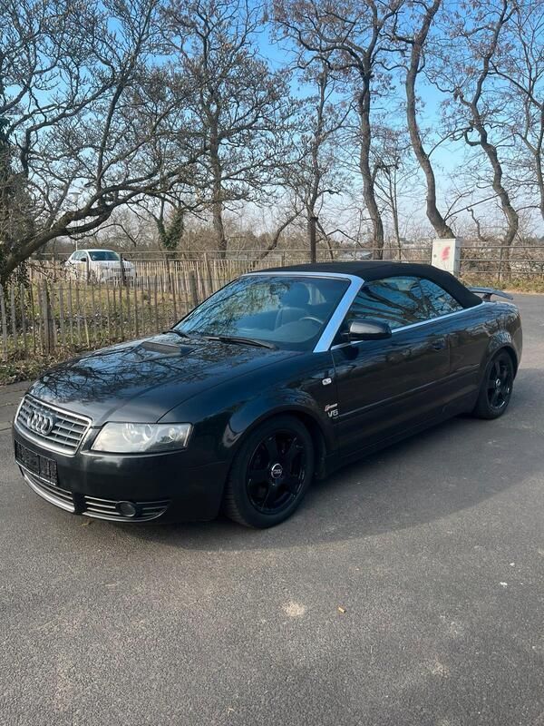 Schwarz Gebraucht 2002 Audi A4 Cabriolet Cabrio | 2.899 € (Guter Preis) - Bild 1/4