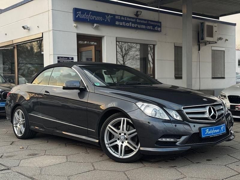 Gebraucht Mercedes E350 AMG line 265 PS (194 kW) 2013 Grau Cabrio