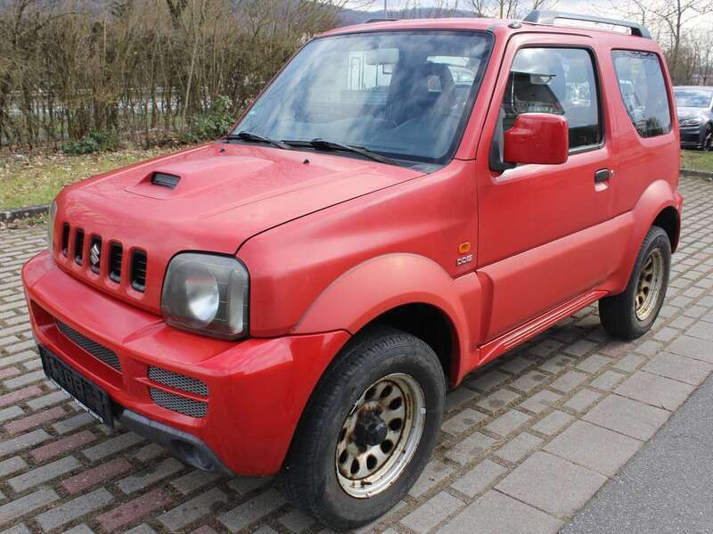 Rot Gebraucht 2006 Suzuki Jimny SUV | 3.499 € (Guter Preis) - Bild 1/4