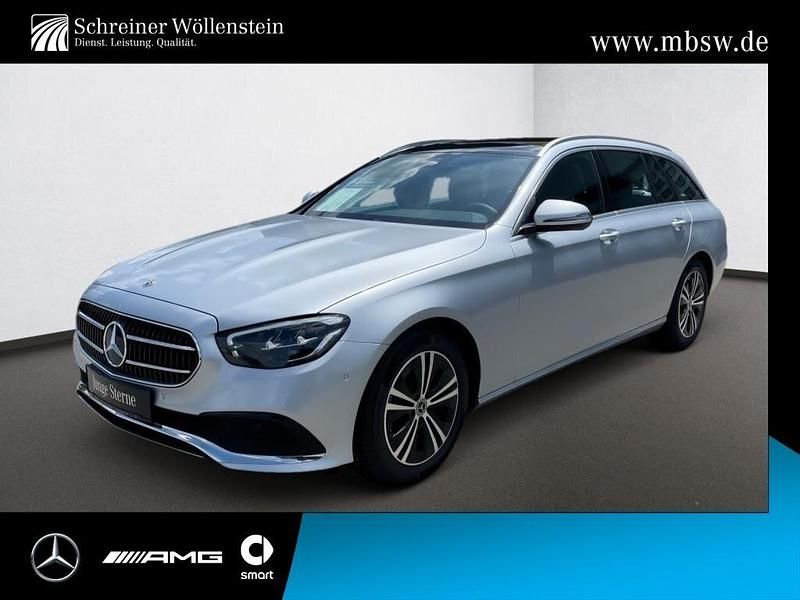 Metalliclack hightechsilber Gebraucht 2024 Mercedes E220 Avantgarde Kombi | 42.160 € (Fairer Preis) - Bild 1/4