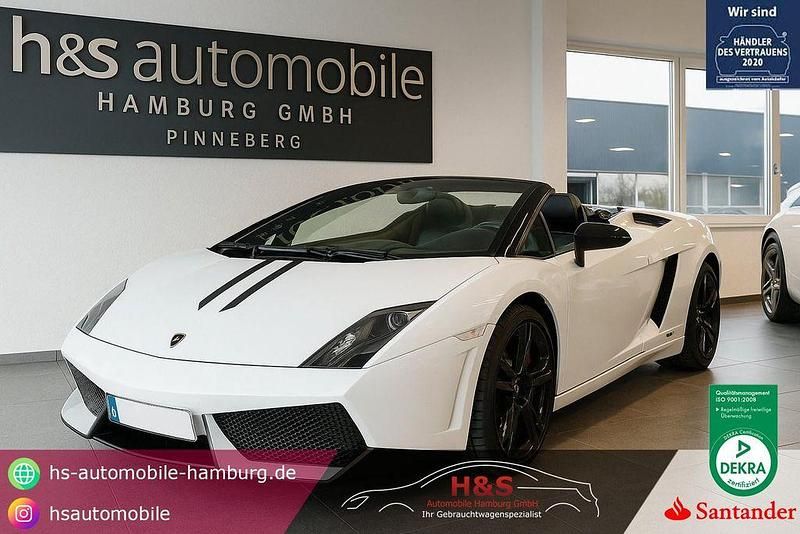 Weiß Gebraucht 2009 Lamborghini Gallardo Cabrio | 112.000 € (Fairer Preis) - Bild 1/4