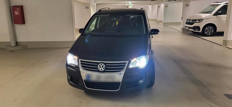 Gebraucht VW Touran Cross 170 PS (125 kW) 2007 Schwarz Van / Kleinbus