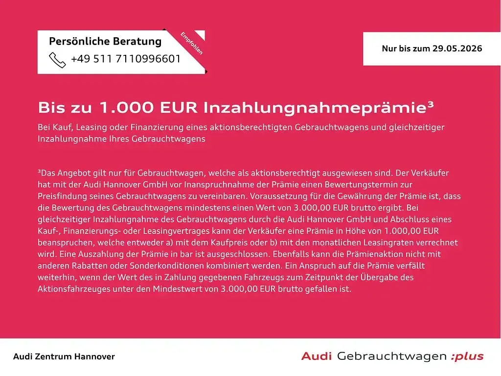 Second-hand Audi A5 204 CP (150 kW) 2025 Roșu Break