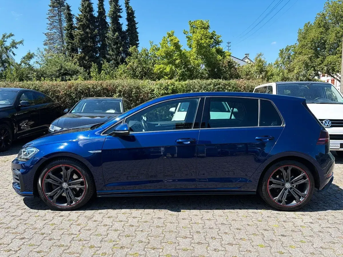 Gebraucht VW Golf VII GTD 184 PS (135 kW) 2019 Blau Limousine