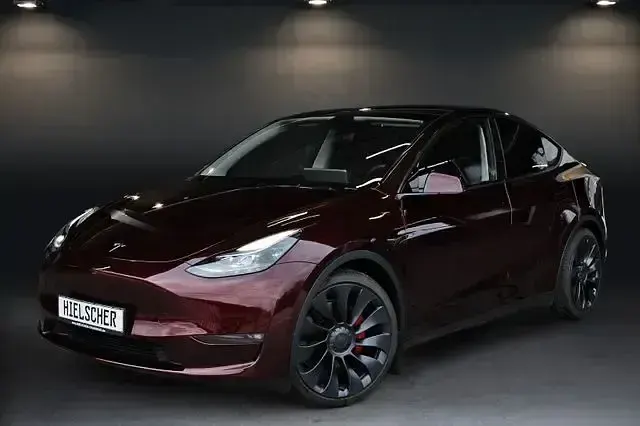 Brugt Tesla Model Y Performance 392 kW (534 HK) 2023 Rød SUV