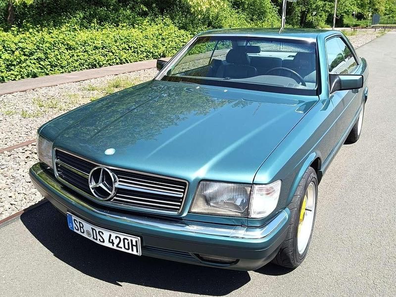 Grün Gebraucht 1989 Mercedes 420 Coupé | 19.000 € - Bild 1/4