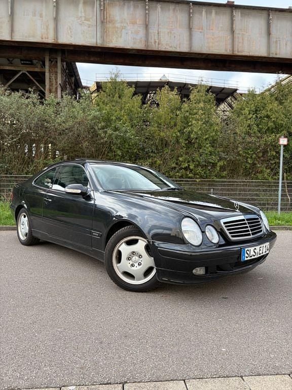 Gebraucht Mercedes CLK200 163 PS (119 kW) 2000 Schwarz Coupé