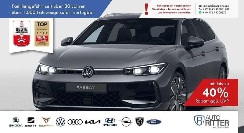 Diabasgrau metallic Neu 2025 VW Passat Alltrack R-line Kombi | 56.490 € - Bild 1/4