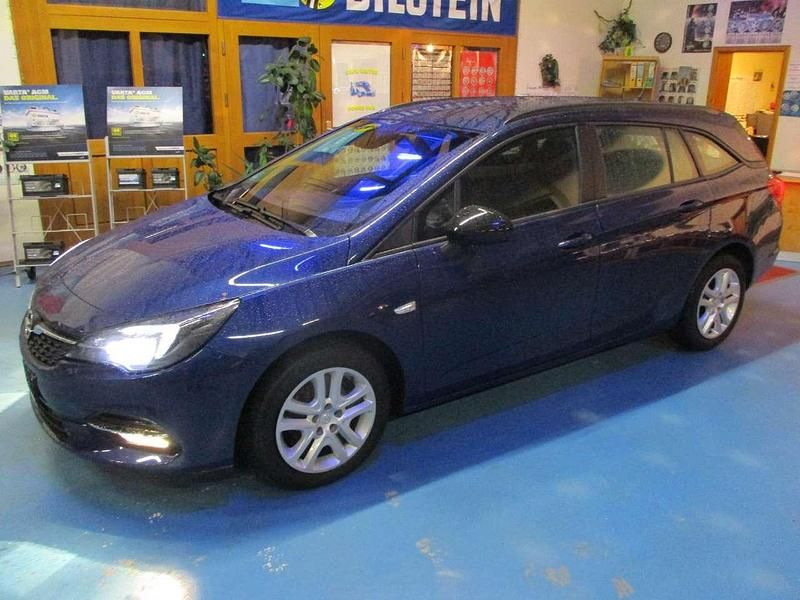 Gebraucht Opel Astra Elegance 110 PS (80 kW) 2022 Blau Kombi