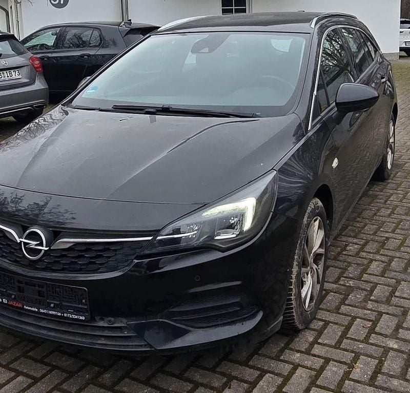 Schwarz Gebraucht 2022 Opel Astra Elegance Kombi | 13.700 € (Superpreis) - Bild 1/4