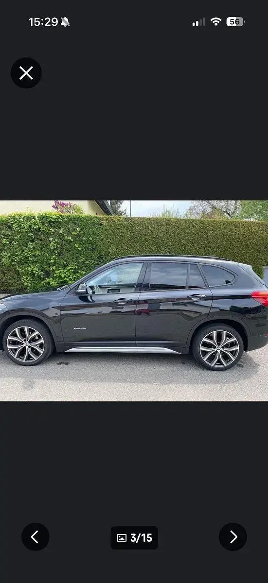 Usado BMW X1 xLine 231 CV (169 kW) 2016 Negro SUV