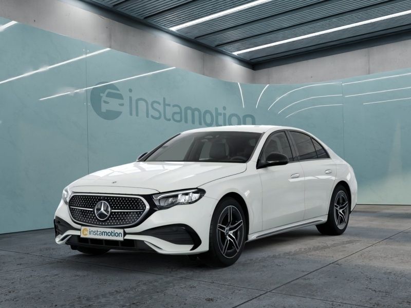 Weiß Gebraucht 2024 Mercedes E220 Limousine | 57.684 € - Bild 1/4