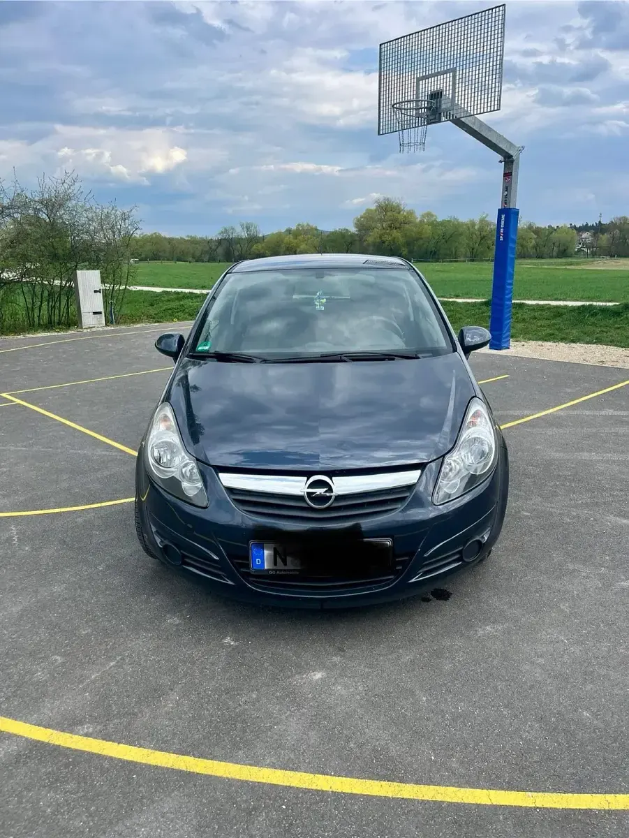 Gebraucht Opel Corsa Edition 69 PS (50 kW) 2010 Schwarz Kleinwagen