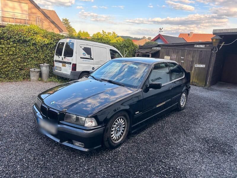 Schwarz Gebraucht 1998 BMW 323 Compact M Sport Kleinwagen | 2.999 € - Bild 1/4