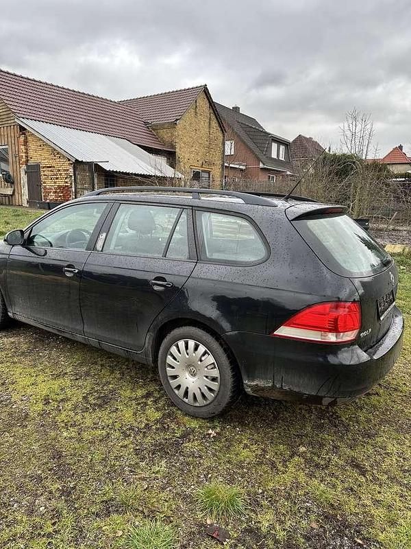 Gebraucht VW Golf VI Comfortline 102 PS (75 kW) 2008 Schwarz Kleinwagen