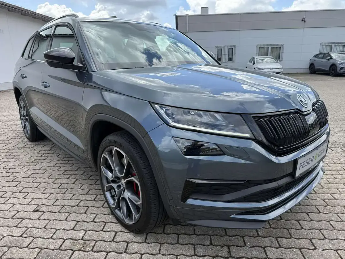 Gebraucht Skoda Kodiaq RS 239 PS (175 kW) 2019 Quarzgrau metallic SUV