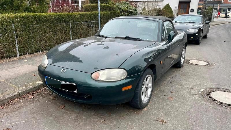 Gebraucht Mazda MX5 110 PS (80 kW) 2000 Grün Cabrio