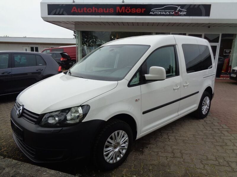 Weiß Gebraucht 2014 VW Caddy Team Van / Kleinbus | 6.280 € (Etwas zu teuer) - Bild 1/4