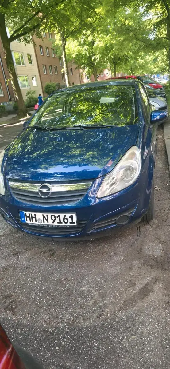 Gebraucht Opel Corsa 95 PS (69 kW) 2008 Blau Kleinwagen