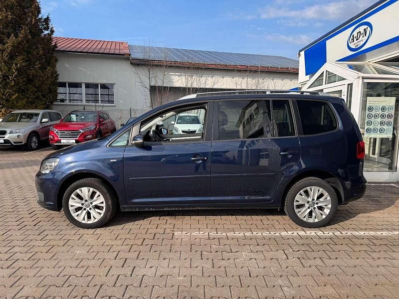 Gebraucht VW Touran Life 150 PS (110 kW) 2013 Blau Van / Kleinbus