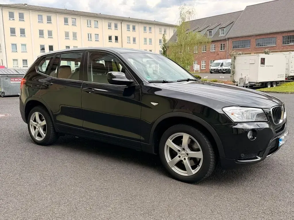 Brugt BMW X3 184 HK (135 kW) 2012 Sort SUV