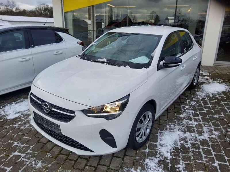 Gebraucht Opel Corsa Edition 75 PS (55 kW) 2021 Jade weiss/arktis weiss Kleinwagen