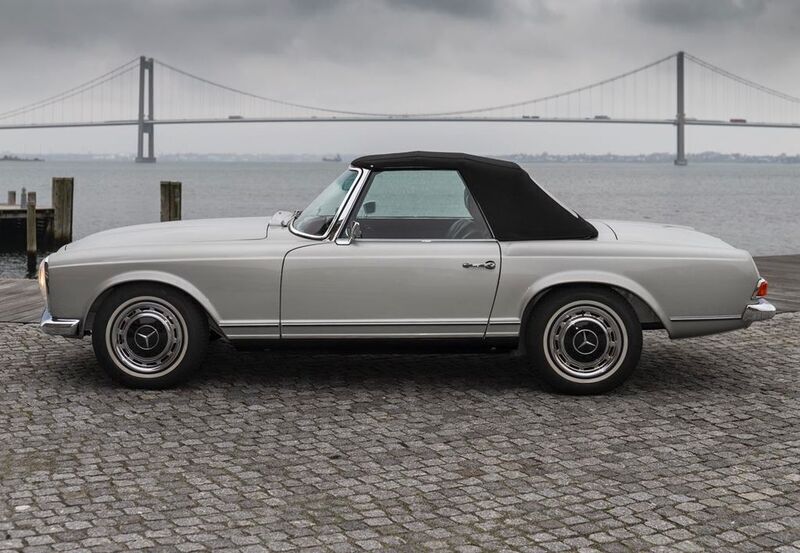 Gebraucht Mercedes SL280 171 PS (125 kW) 1971 Silber Cabrio