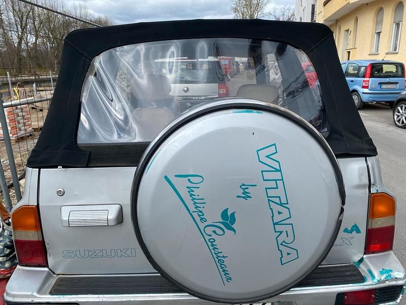 Gebraucht Suzuki Vitara 83 PS (61 kW) 1994 Silber Cabrio