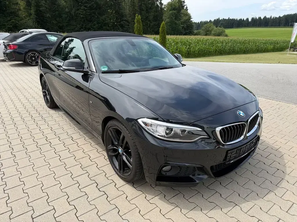 Gebraucht BMW 218 M Sport 136 PS (100 kW) 2016 Schwarz Cabrio