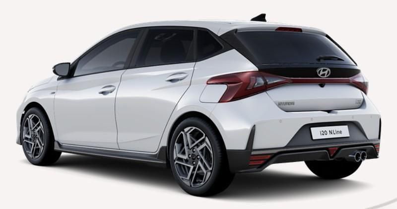 Neu Hyundai i20 N Line 101 PS (74 kW) 2025 Atlas weiß Limousine