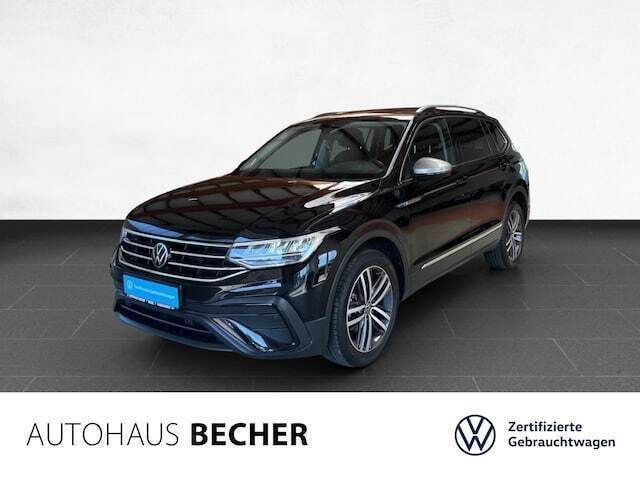 Schwarz Gebraucht 2022 VW Tiguan Allspace Life SUV | 28.930 € (Guter Preis) - Bild 1/4