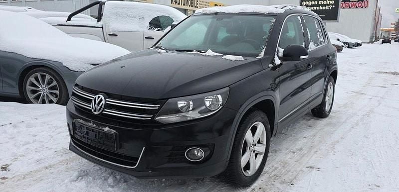 Schwarz Gebraucht 2012 VW Tiguan Sportline SUV | 4.400 € (Superpreis) - Bild 1/4