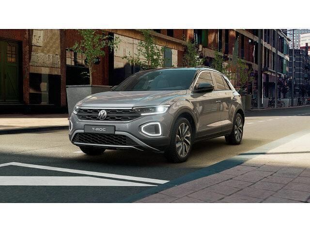 Indiumgrau metallic schwarz (metallic) Gebraucht 2025 VW T-Roc IQ Drive SUV | 31.990 € (Superpreis) - Bild 1/4
