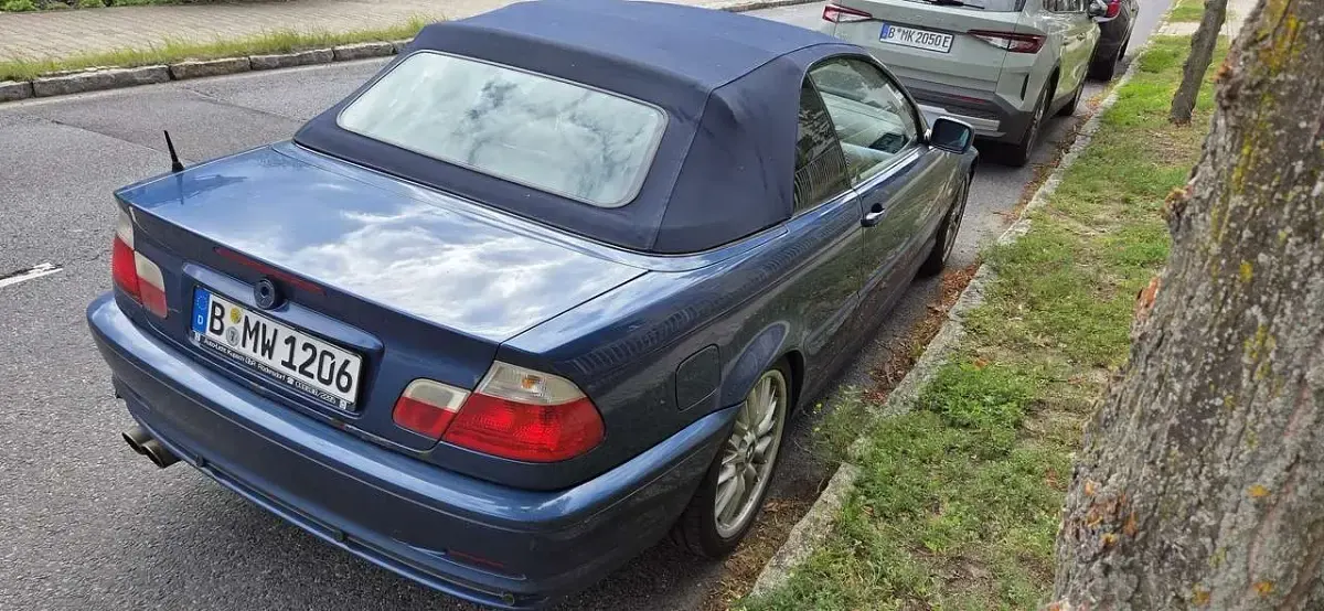 Gebraucht BMW 325 192 PS (141 kW) 2000 Blau Cabrio