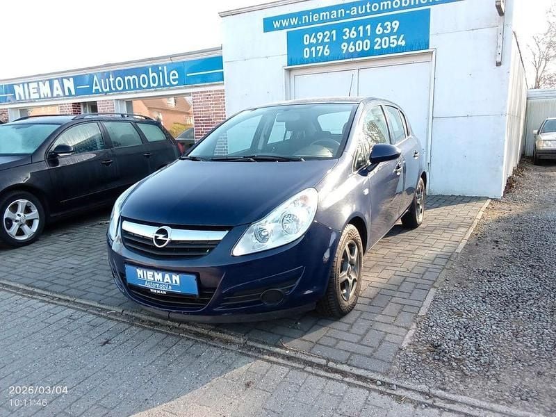 Gebraucht Opel Corsa 60 PS (44 kW) 2009 Blau Kleinwagen