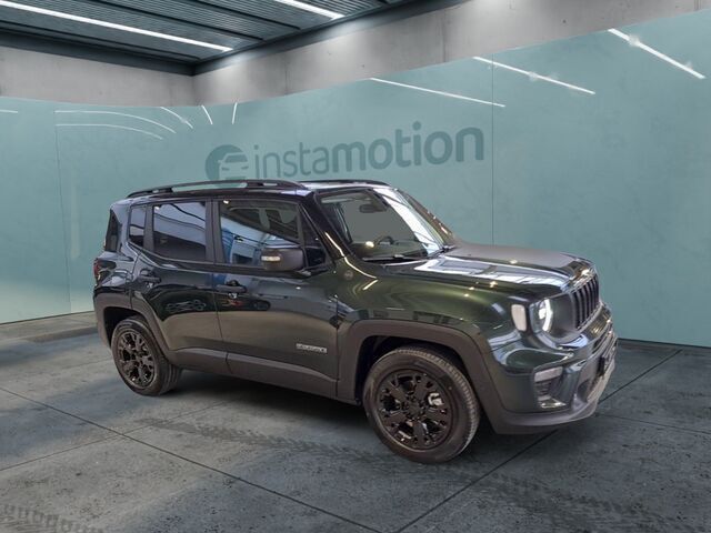 Grün Gebraucht 2022 Jeep Renegade North SUV | 33.630 € (Teuer) - Bild 1/2