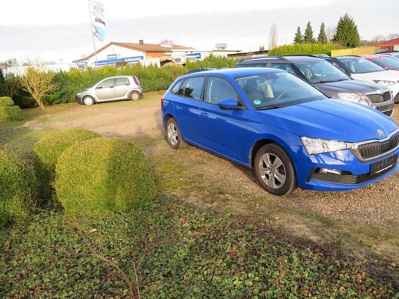 Gebraucht Skoda Scala Cool Plus 110 PS (80 kW) 2022 Blau Kleinwagen