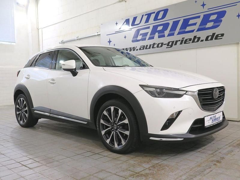 Weiß Gebraucht 2019 Mazda CX-3 Sports-Line SUV | 17.850 € (Fairer Preis) - Bild 1/4