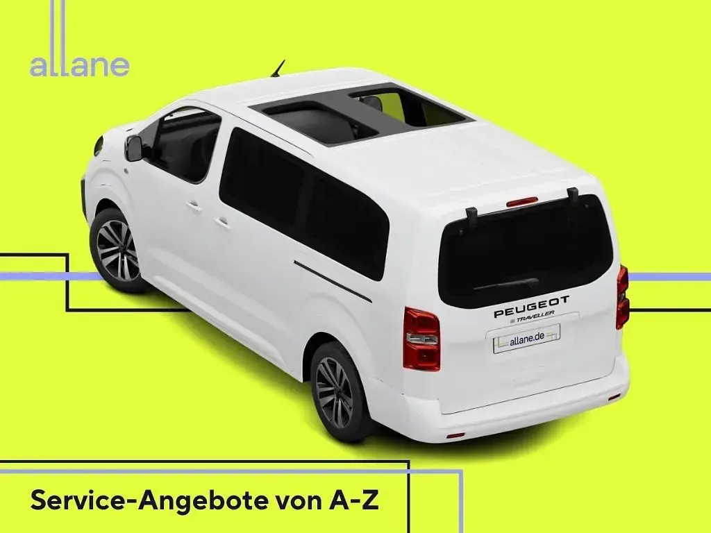 Neu Peugeot Traveller Active 179 PS (131 kW) 2025 Weiß Van / Kleinbus