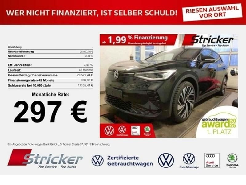 Gebraucht VW ID.4 GTX 219 kW (299 PS) 2023 Grenadillschwarz metallic (metallic) SUV
