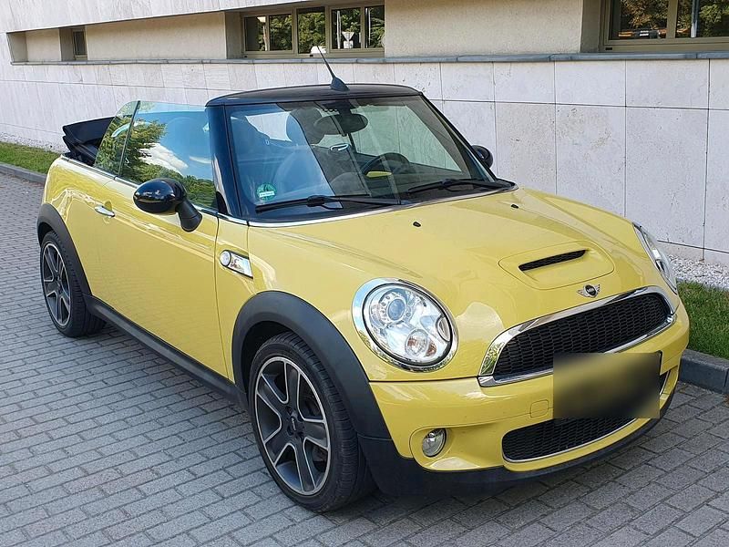 Gelb Gebraucht 2010 Mini Cooper S Cabriolet Cabrio | 6.600 € (Superpreis) - Bild 1/4