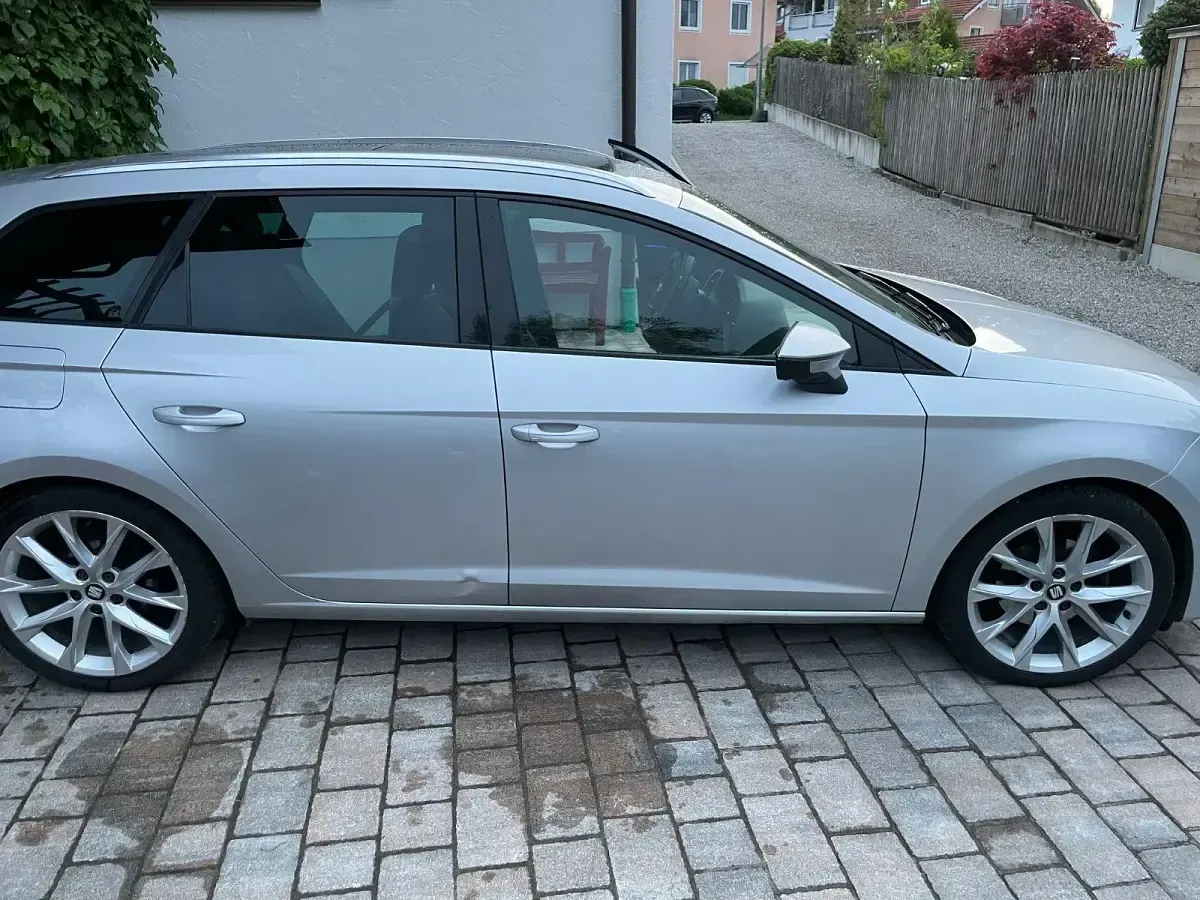 Gebraucht Seat Leon FR 150 PS (110 kW) 2017 Silber Kombi