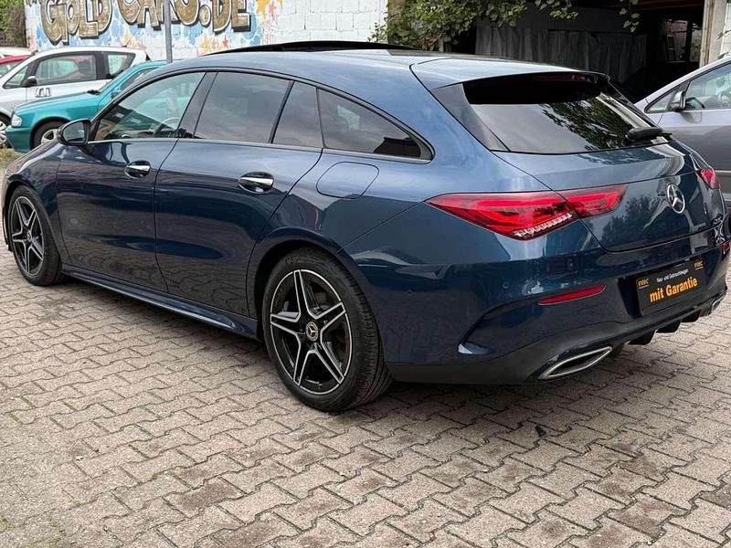 Gebraucht Mercedes CLA200 AMG 150 PS (110 kW) 2021 Denimblau  metalliclack Kombi