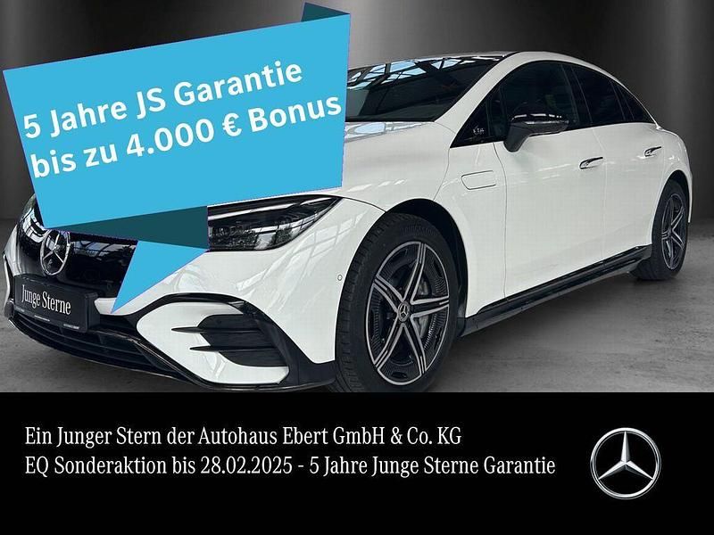 Polarweiß Gebraucht 2024 Mercedes EQE350 AMG Limousine | 60.880 € - Bild 1/4