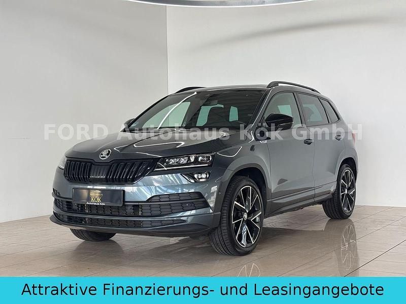 Grau Gebraucht 2019 Skoda Karoq Ambition SUV | 21.990 € (Guter Preis) - Bild 1/4