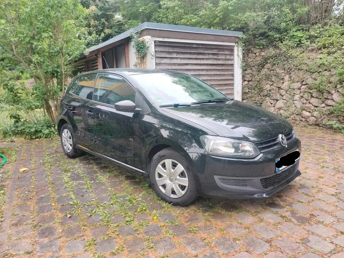 Gebraucht VW Polo 69 PS (50 kW) 2010 Schwarz Kleinwagen