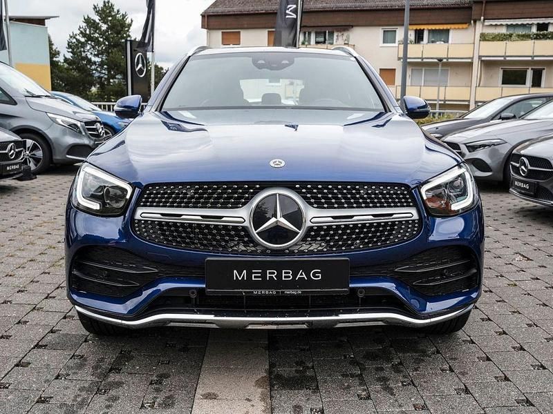 Gebraucht Mercedes GLC400d AMG line 330 PS (242 kW) 2020 Brilliantblau SUV